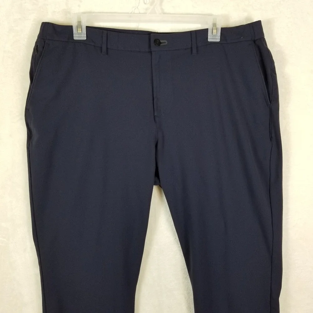 Public Rec Work to Play Pants‎ Mens 42x30 Navy Blue Stretch Chino Trousers